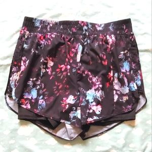 NWT AVIA Floral Running Shorts